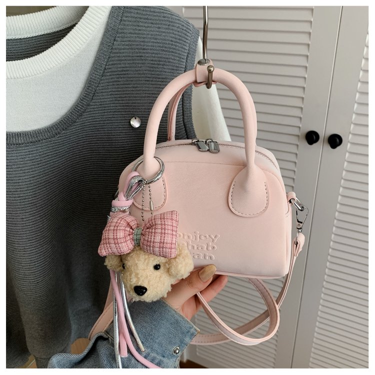 Candy Color Underarm Shoulder Crossbody Bag with Zipper - Image 2