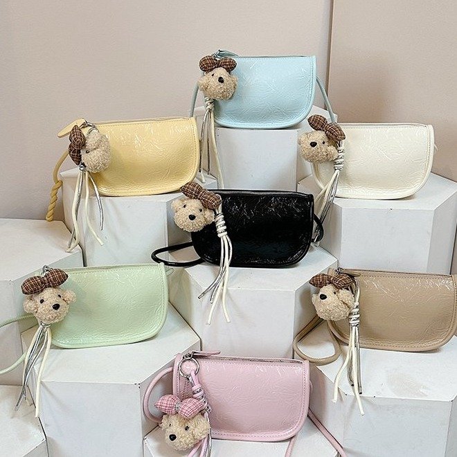 Candy Color Mini Shoulder Crossbody Tote Bag