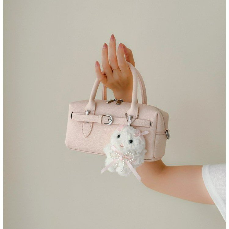 Women's Candy Color Shoulder Underarm Crossbody Bag with Zipper - Image 3
