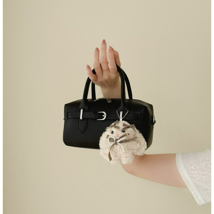 Women's Candy Color Shoulder Underarm Crossbody Bag with Zipper - Image 4